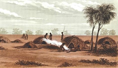 Who was in Australia before the aboriginal?